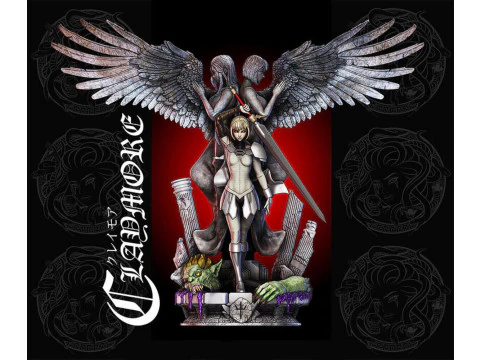 Chiara da Claymore Modello di stampa 3D