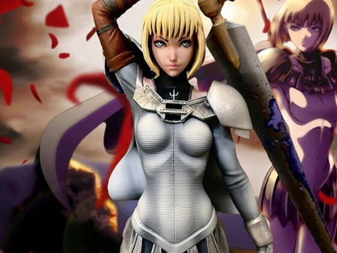 Clare From Claymore 3D Print Model