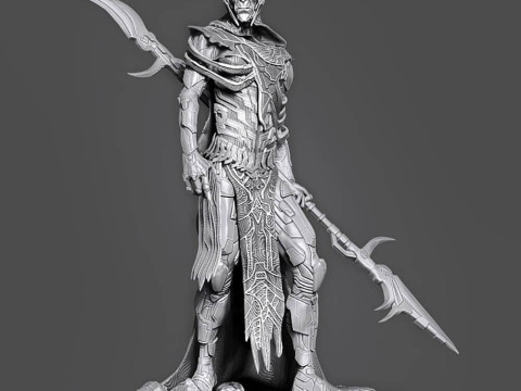 Corvus Glaive 3D Print Model