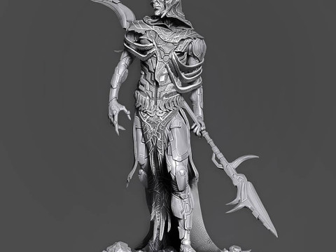 Corvus Glaive Modello di stampa 3D