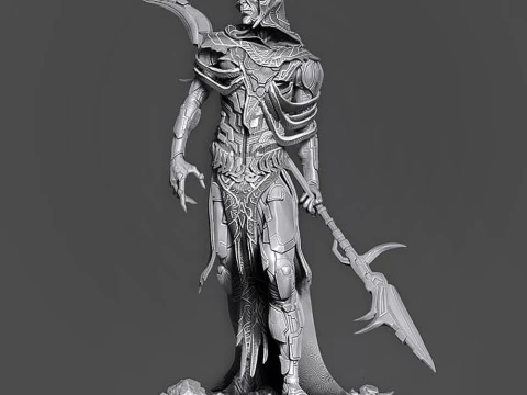 Corvus Glaive 3D Print Model