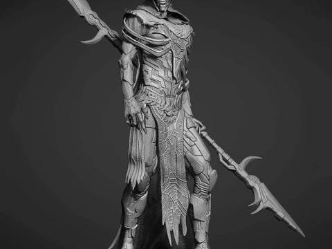 Corvus Glaive 3D Print Model