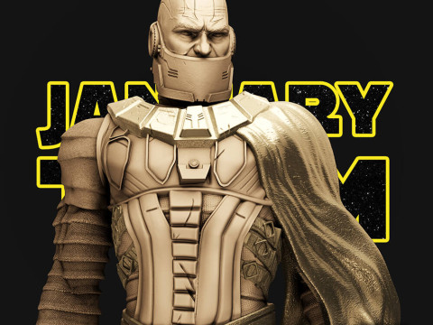 Darth Malak - Star Wars 3D-Druckmodell