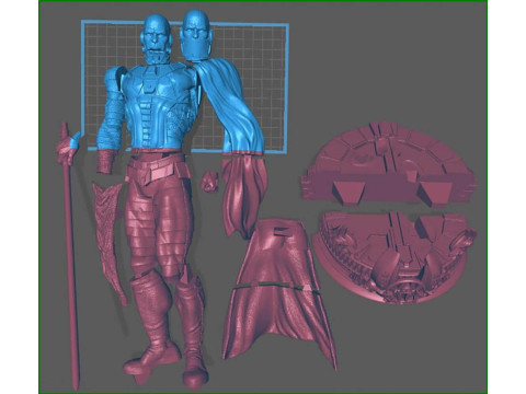 Darth Malak - Star Wars 3D-Druckmodell