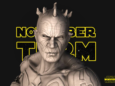 Darth Maul - Star Wars 3D Print Model