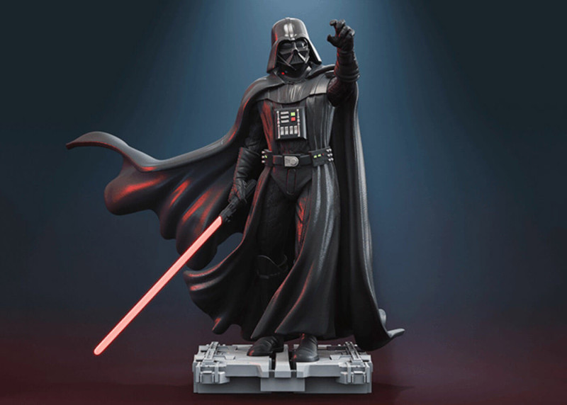 Darth Vader - Star Wars 3D प्रिंट मॉडल .c4d .max .obj .3ds .fbx .stl .blend