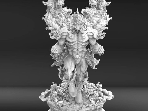 Endeavor - The Number 1 Hero 3D 打印模型