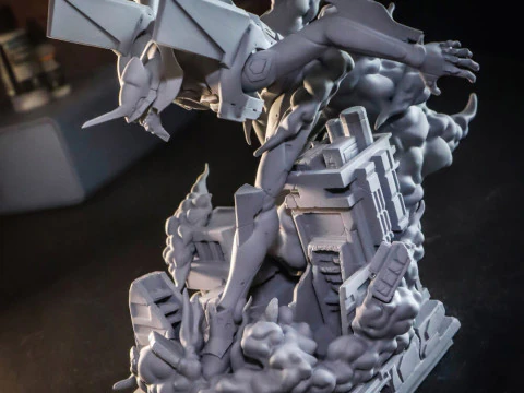 EVA01 - Neon Genesis Evangelion 3D Print Model