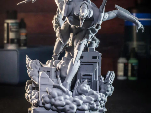 EVA01 - Neon Genesis Evangelion 3D Print Model
