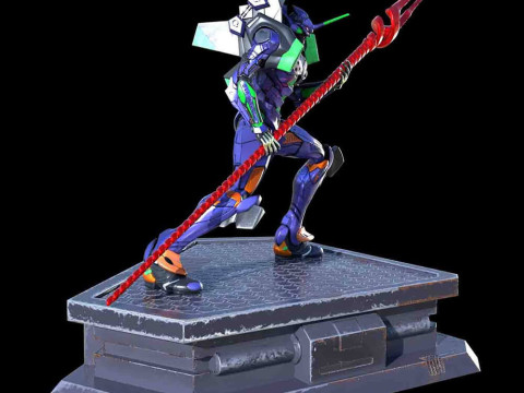 Evangelion Figure Modello di stampa 3D