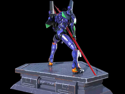 Evangelion Figure Modello di stampa 3D