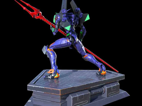 Evangelion Figure 3D Print Model