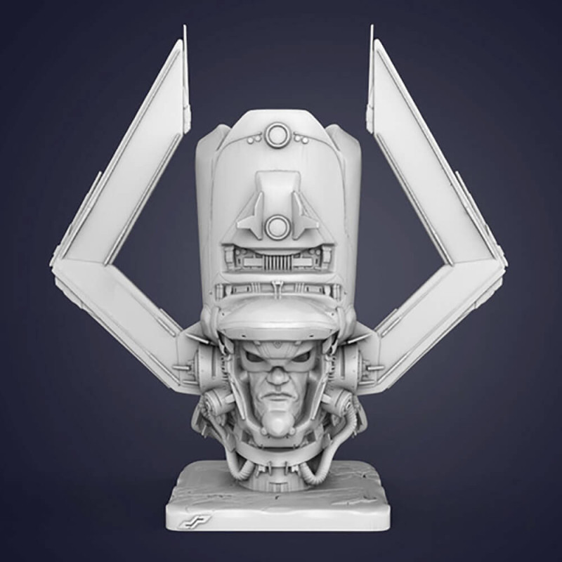 Galactus Bust 3D Print Model .c4d .max .obj .3ds .fbx .stl .blend
