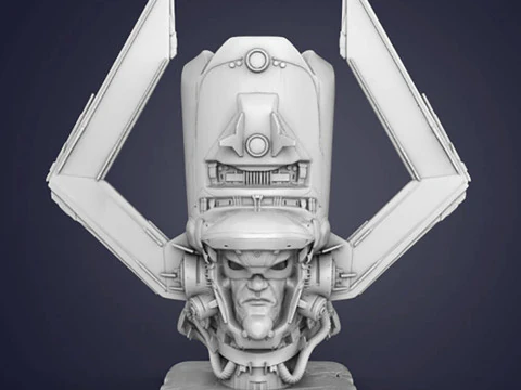 Busto de Galactus Modelo de Impressão 3D