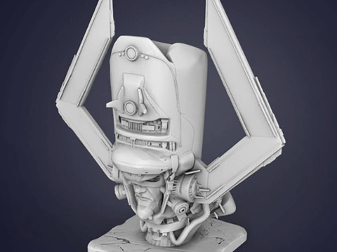 Galactus Bust 3D Print Model