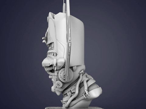 Galactus Bust 3D Print Model