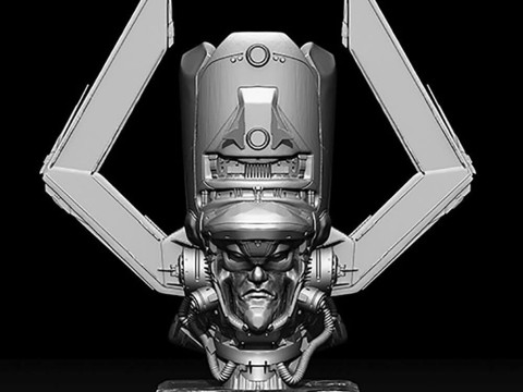 Galactus Bust 3D Print Model