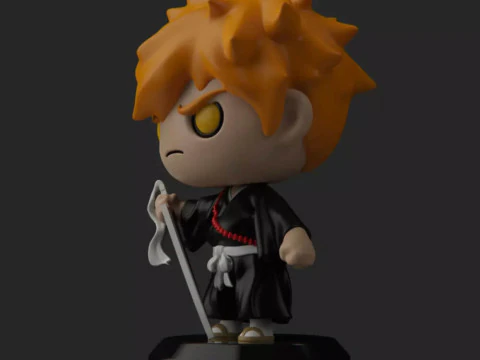 Ichigo Chibi - Bleach 3D Print Model