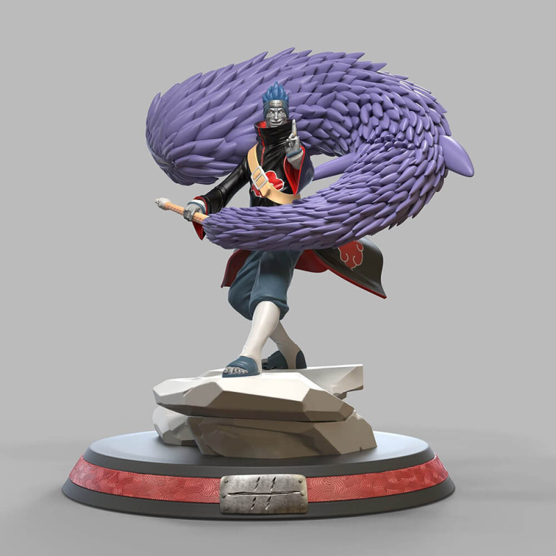 Kisame and Samehada 3D 프린트 모델 .c4d .max .obj .3ds .fbx .stl .blend