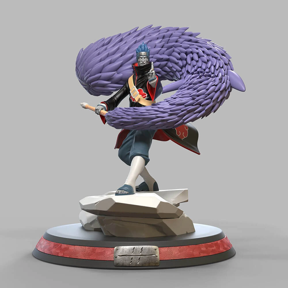 Kisame and Samehada 3D Print Model .c4d .max .obj .3ds .fbx .stl .blend