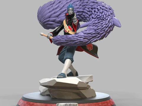 Kisame et Samehada Modèles 3D en vedette