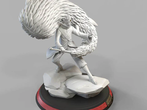 Kisame and Samehada 3D Print Model