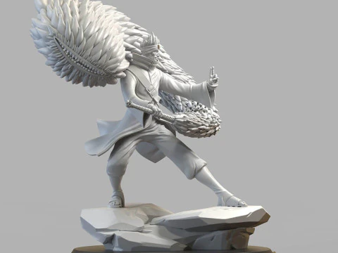 Kisame and Samehada 3D Print Model
