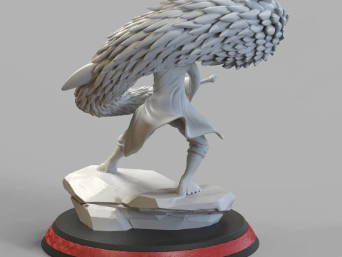 Kisame and Samehada 3D Print Model