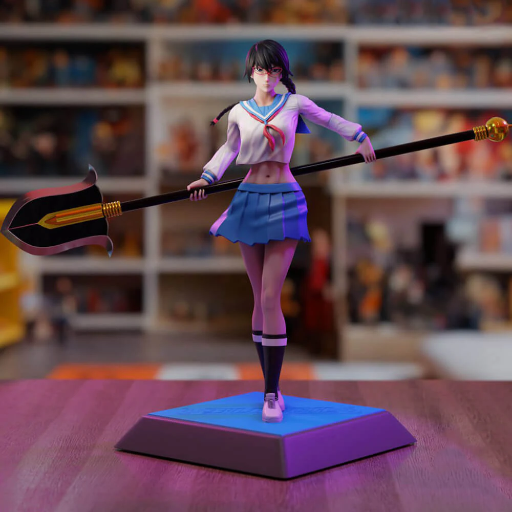 Lisa Yadomaru - Bleach 3D Print Model .c4d .max .obj .3ds .fbx .stl .blend 