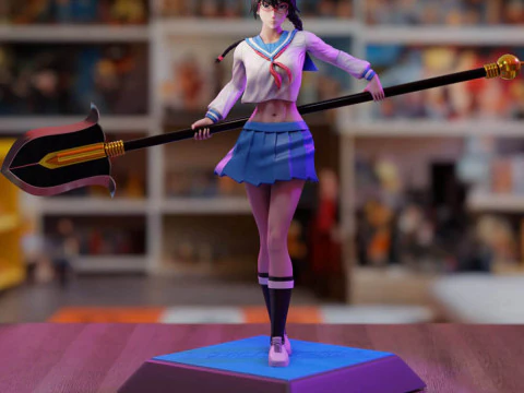 矢胴丸リサ - BLEACH 3Dプリントモデル