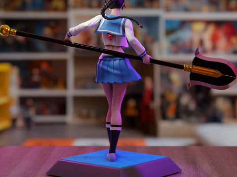 Lisa Yadomaru - Bleach 3D Print Model
