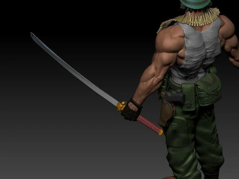 Logan Soldier 3D Print Model