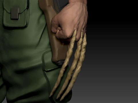 Logan Soldier Model do druku 3D