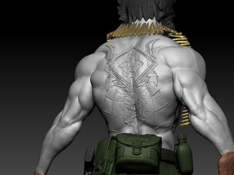 Logan Soldier Model do druku 3D