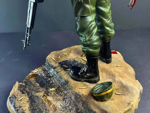 Logan Soldier 3D Print Model