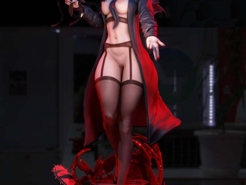 Makima Figure Model Cetak 3D