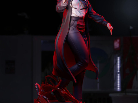 Makima Figure Model Cetak 3D