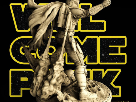 Mandalorian - Star Wars Model Cetak 3D