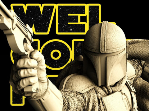 Mandalorian - Star Wars Model Cetak 3D