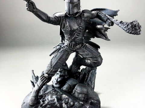 Mandalorian - Star Wars Model Cetak 3D