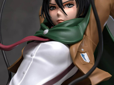 Mikasa Ackerman Model Cetak 3D