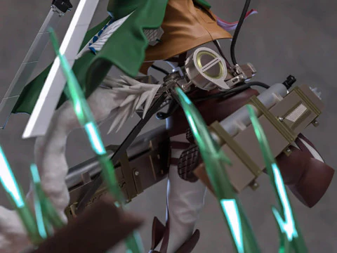 Mikasa Ackerman 3D Print Model