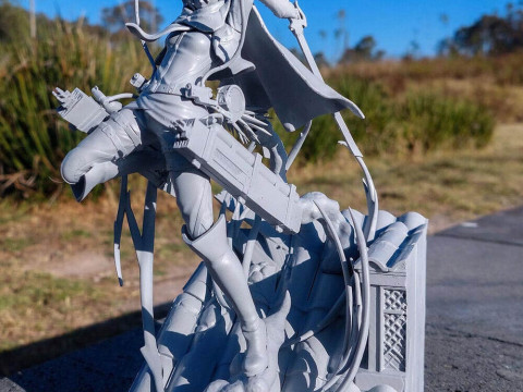 Mikasa Ackerman Model Cetak 3D