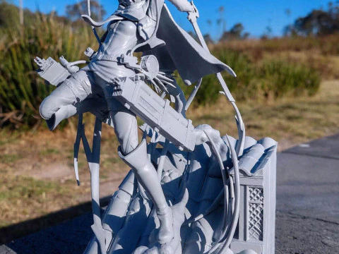 Mikasa Ackerman 3D Print Model