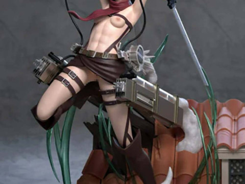 Mikasa Ackerman Model Cetak 3D