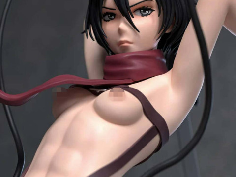 Mikasa Ackerman Model Cetak 3D