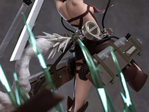 Mikasa Ackerman Model Cetak 3D