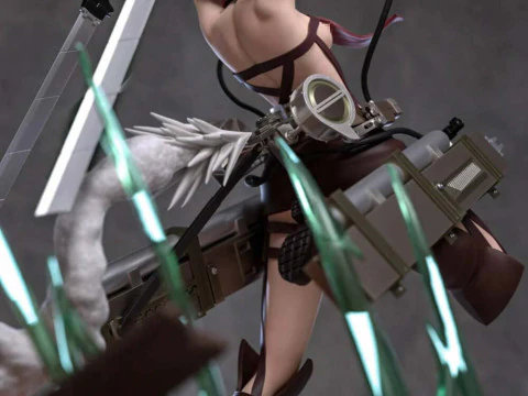 Mikasa Ackerman 3D Print Model