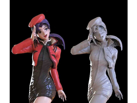 Misato Katsuragi 3D Принт Модель