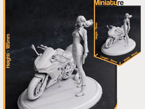 Misato - Neon Genesis Evangelion 3D Print Model